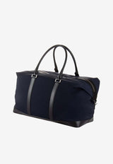 Travel Bag with Leather-Trims