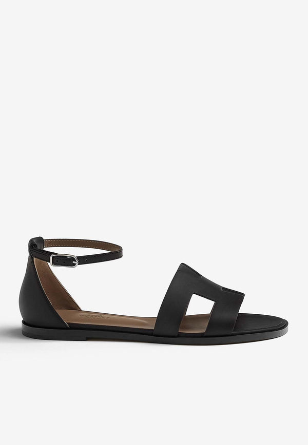 Hermès Santorini Sandals in Calfskin 