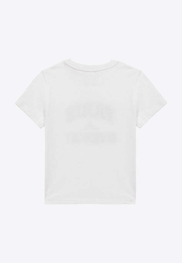 Givenchy Kids Boys Paris Logo T-shirt White H30161-ACO/O_GIV-10P
