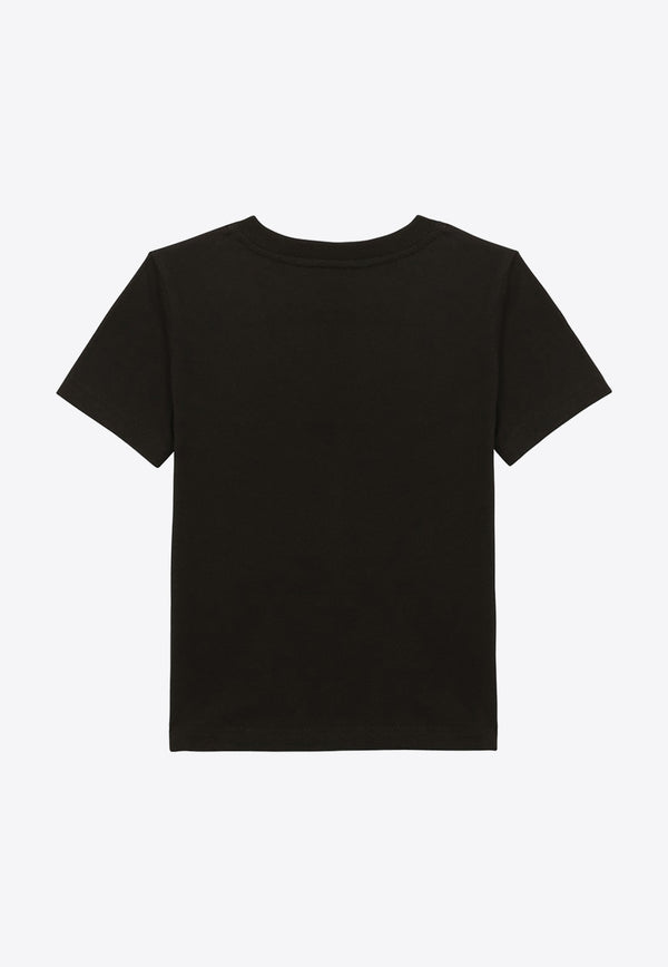 Givenchy Kids Boys Only The Best Logo T-shirt Black H30163-ACO/O_GIV-09B