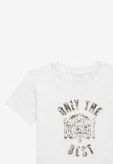 Givenchy Kids Boys Only The Best Logo T-shirt White H30163-CCO/O_GIV-10P