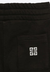 Givenchy Kids Baby Boys Logo Print Drawstring Shorts Black H30212-ACO/O_GIV-09B