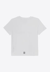 Givenchy Kids Boys Logo Print T-shirt White H30343-BCO/P_GIV-10P