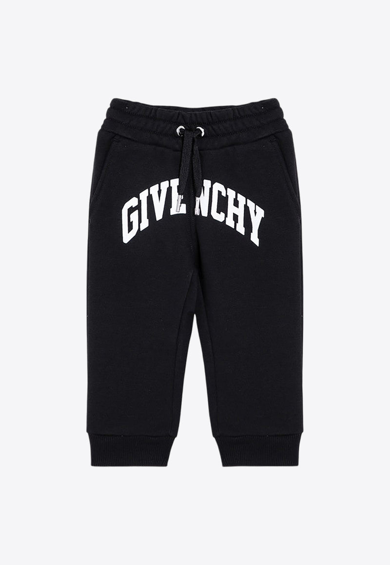 Givenchy Kids Baby Boys Logo Track Pants Black H30457-ACO/P_GIV-09B