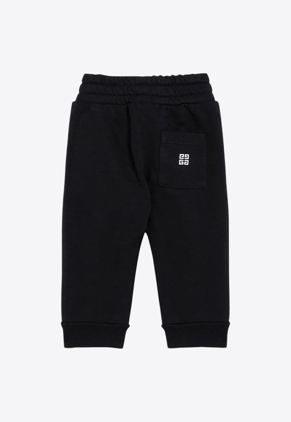 Givenchy Kids Boys Logo Track Pants Black H30457-BCO/P_GIV-09B