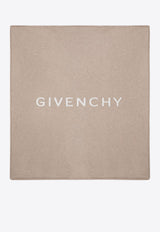 Givenchy Kids Babies Reversible 4G Logo Blanket Beige H30524CO/P_GIV-184