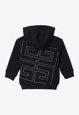 Givenchy Kids Boys 4G Logo Hooded Sweatshirt Black H30543-ACO/P_GIV-09B