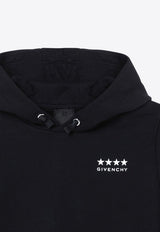 Givenchy Kids Boys 4G Logo Hooded Sweatshirt Black H30543-ACO/P_GIV-09B