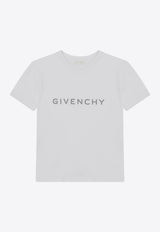 Givenchy Kids Babies Logo Print T-shirt White H30887-BCO/R_GIV-10P