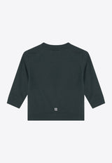 Givenchy Kids Boys Logo Sweatshirt Green H30937-BCO/R_GIV-672