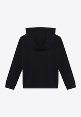 Givenchy Kids Boys Logo Print Zip-Up Sweatshirt Black H30939CO/R_GIV-09B