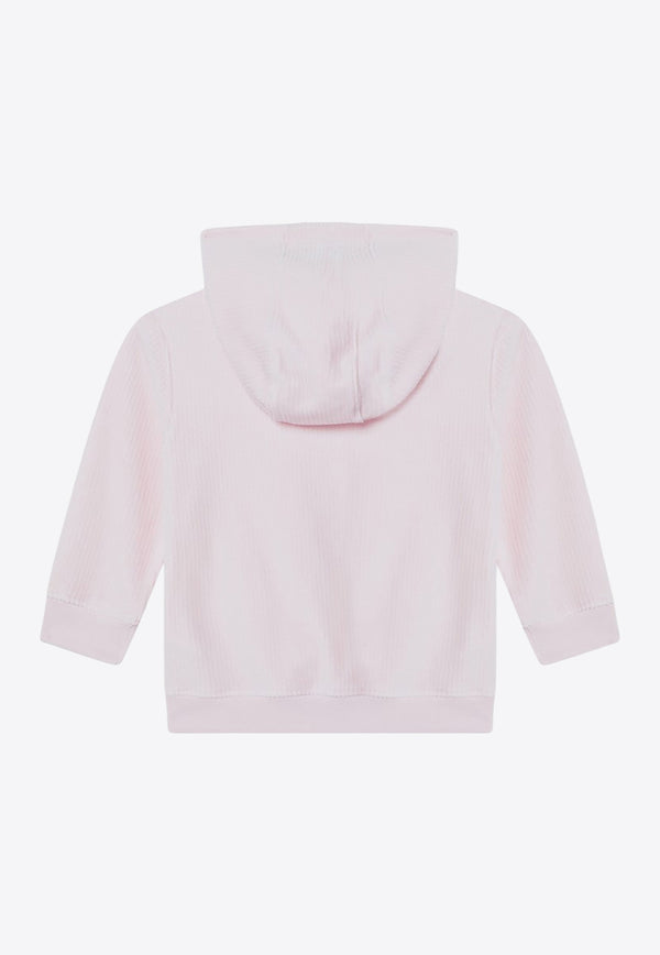 Givenchy Kids Girls Signature Logo Hoodie Pink H30940CO/R_GIV-44Z