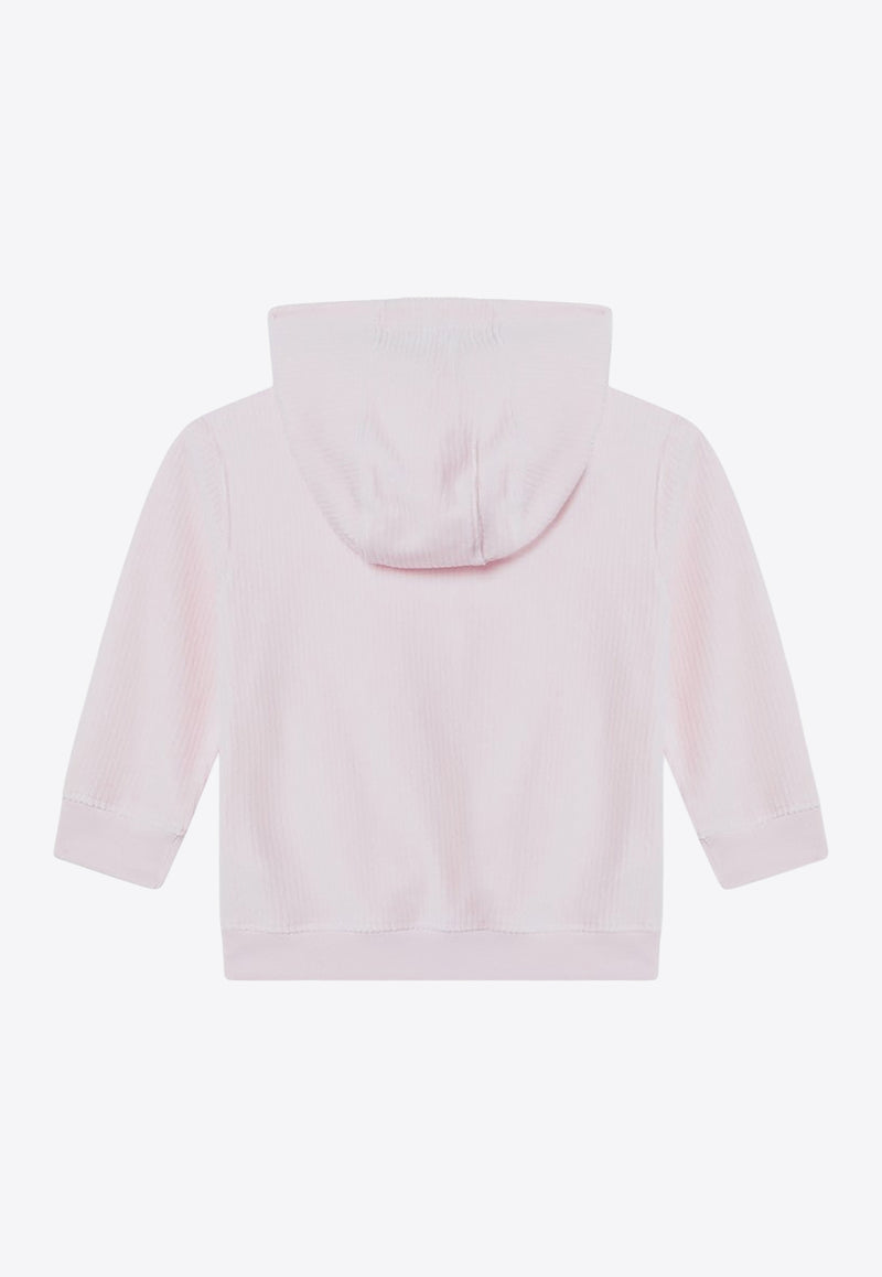Givenchy Kids Girls Signature Logo Hoodie Pink H30940CO/R_GIV-44Z