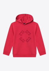 Givenchy Kids Boys 4G Logo Hooded Sweatshirt Red H30942-BCO/R_GIV-95H