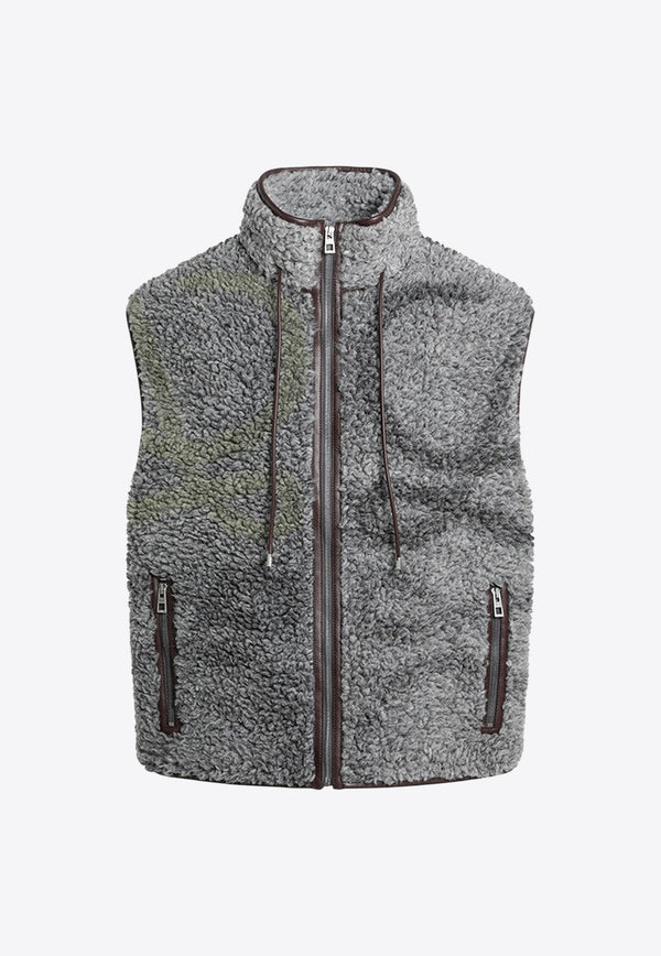 Loewe Jacquard Vest with Anagram-Pattern H526Y02X36WO/R_LOEW-9990