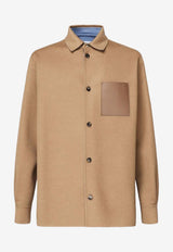Loewe Wool Buttoned Jacket Camel H526Y05WF2WO/R_LOEW-3151