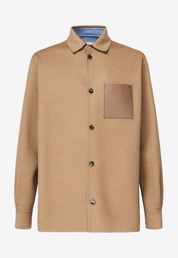 Loewe Wool Buttoned Jacket Camel H526Y05WF2WO/R_LOEW-3151