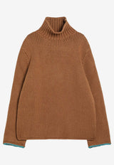 Loewe Wool Turtleneck Sweater Brown H526Y14KMQWO/R_LOEW-2530