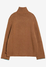 Loewe Wool Turtleneck Sweater Brown H526Y14KMQWO/R_LOEW-2530