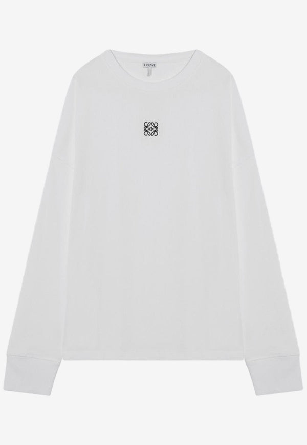 Loewe Anagram Long-Sleeved T-shirt White H526Y22XAYCO/Q_LOEW-2100