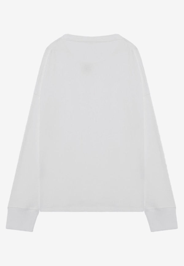 Loewe Anagram Long-Sleeved T-shirt White H526Y22XAYCO/Q_LOEW-2100