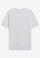 Loewe Anagram Embroidered T-shirt White H526Y22XD2CO/S_LOEW-2100