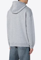 Loewe Anagram Drawstring Hoodie Gray H526Y25X53CO/Q_LOEW-1440