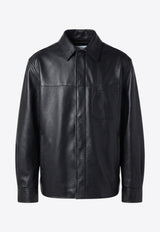 Loewe Nappa Leather Buttoned Jacket Black H526Y31L52LE/S_LOEW-1100
