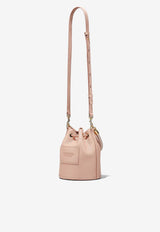 Marc Jacobs The Grained Leather Bucket Bag Pink H652L01PF22-624ROSE