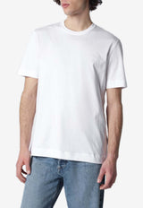 Logo-Embroidered Crewneck T-shirt