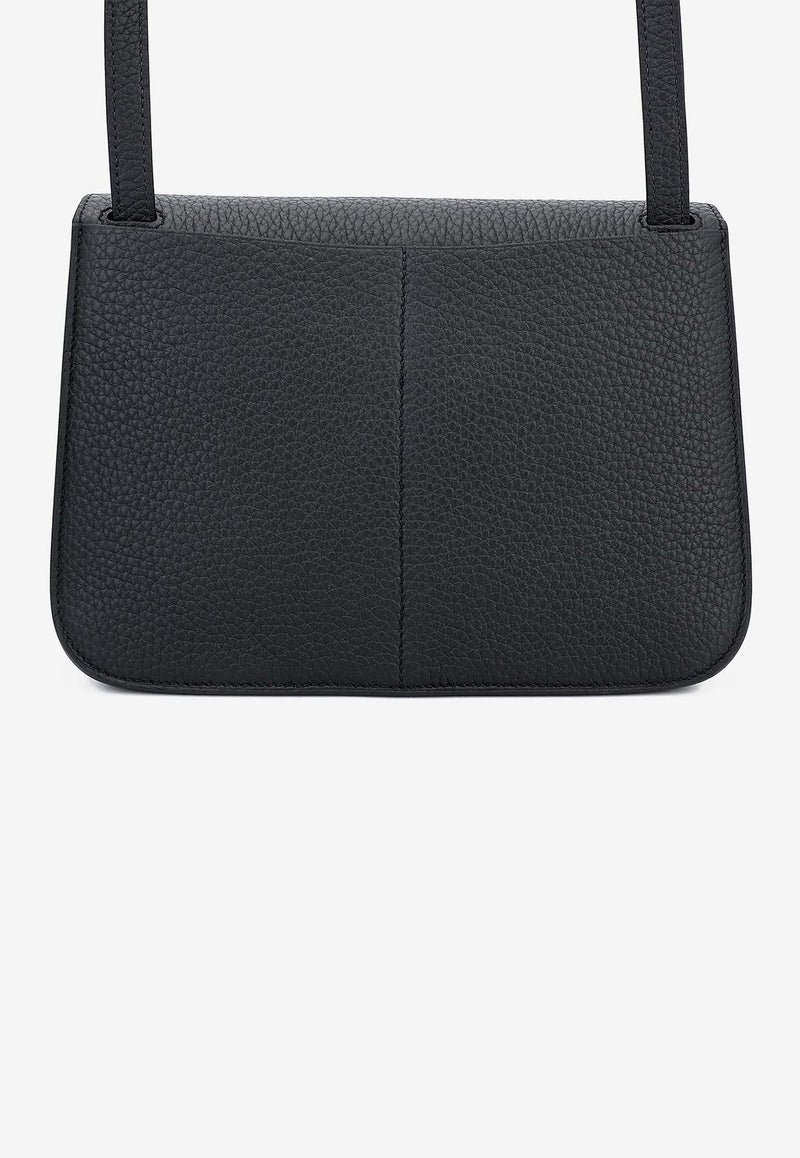 Halzan 25 in Black Clemence Leather with Palldium Hardware