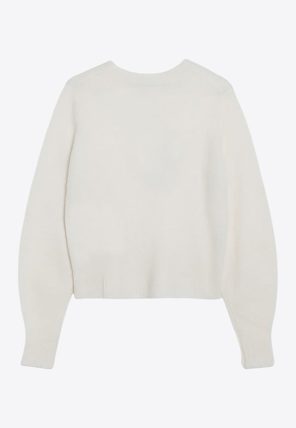 Max Mara Harlem Cashmere-Knit Sweater Ivory HARLEMWS/R_MAXM-001