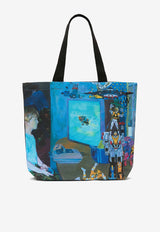 JW Anderson Printed Canvas Tote Bag Blue HB0498_FA0404_800