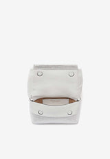 JW Anderson Small Twister Crystal-Embellished Top Handle Bag HB0593-LA0088WHITE