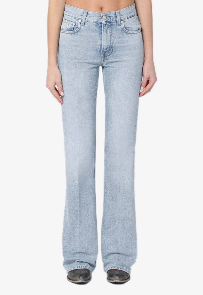 Haikure Flora Basic Flared Jeans Blue HEW03338DF095DE/Q_HAIKU-L0836