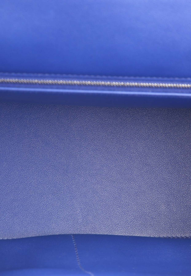 Hermès Kelly Lakis 35 in Blue Electric Swift with Palladium Hardware
