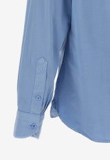 Tom Ford Long-Sleeved Casual Shirt Light Blue HME001-FMC309 UCZ