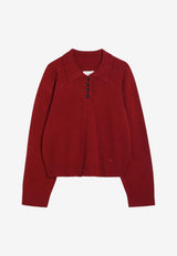 Embroidered Cashmere Sweater