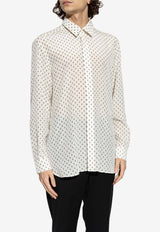 Micro-Skulls Long-Sleeved Shirt