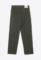 Loewe Straight-Leg Cargo Pants Green HSM1Y04W54CO/P_LOEW-4720