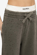 Halfboy Double-Waistband Track Pants HSS241WBJO042031/O_HALF-999