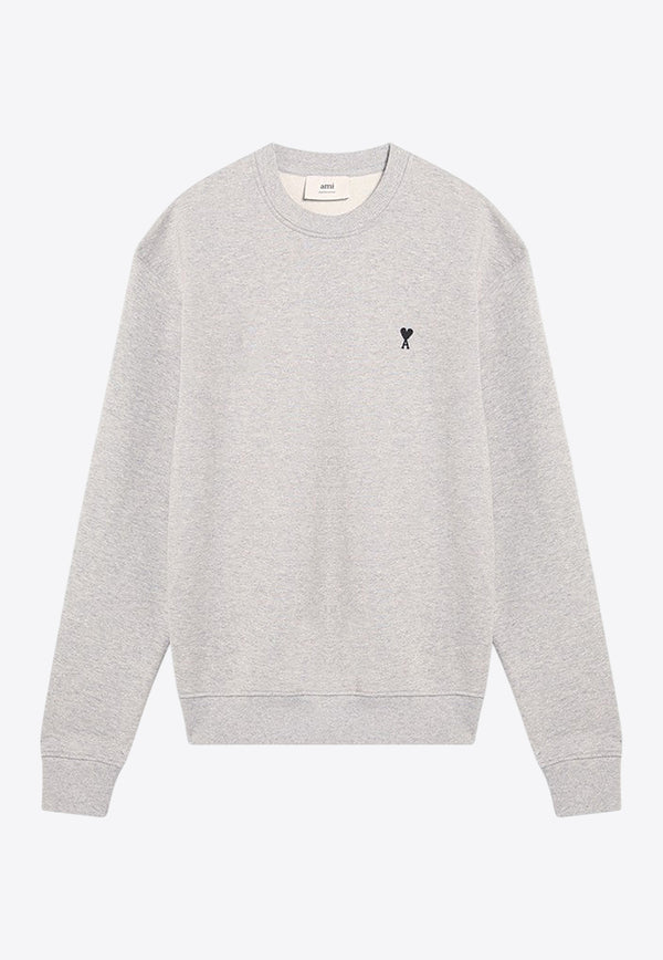 AMI PARIS Ami De Coeur Sweatshirt Gray HSW763730/R_AMI-0951