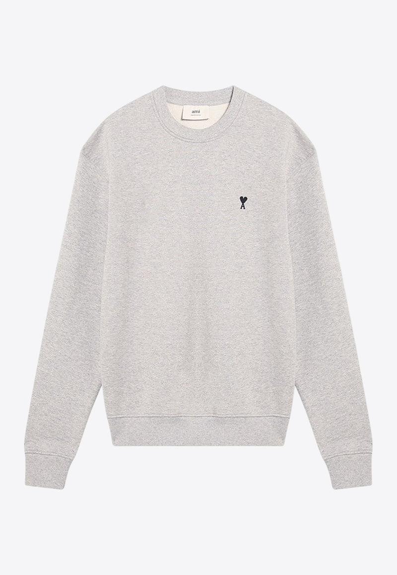 AMI PARIS Ami De Coeur Sweatshirt Gray HSW763730/R_AMI-0951