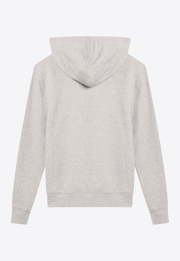 AMI PARIS Ami De Coeur Hooded Sweatshirt Gray HSW764730/R_AMI-0951
