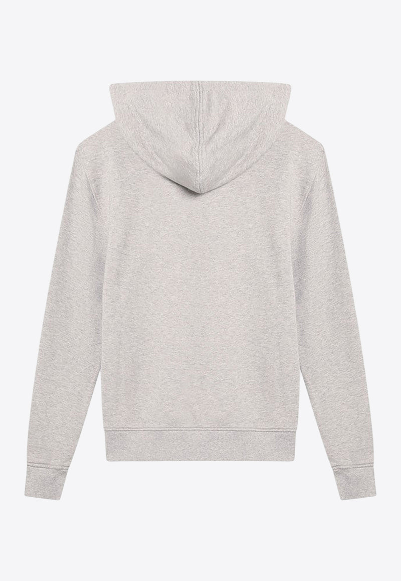 AMI PARIS Ami De Coeur Hooded Sweatshirt Gray HSW764730/R_AMI-0951