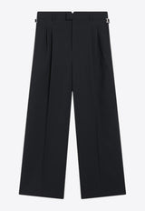 AMI PARIS Wool Tailored Pants Charcoal HTR812WV0066/R_AMI-020