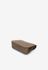 Halzan 25 in Etoupe Swift Leather with Palladium Hardware