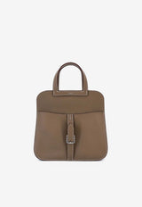 Halzan 25 in Etoupe Swift Leather with Palladium Hardware