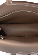 Halzan 25 in Etoupe Swift Leather with Palladium Hardware
