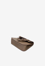 Halzan 25 in Etoupe Swift Leather with Palladium Hardware